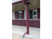 Gutters & Downspouts - Post-Frame Building Option