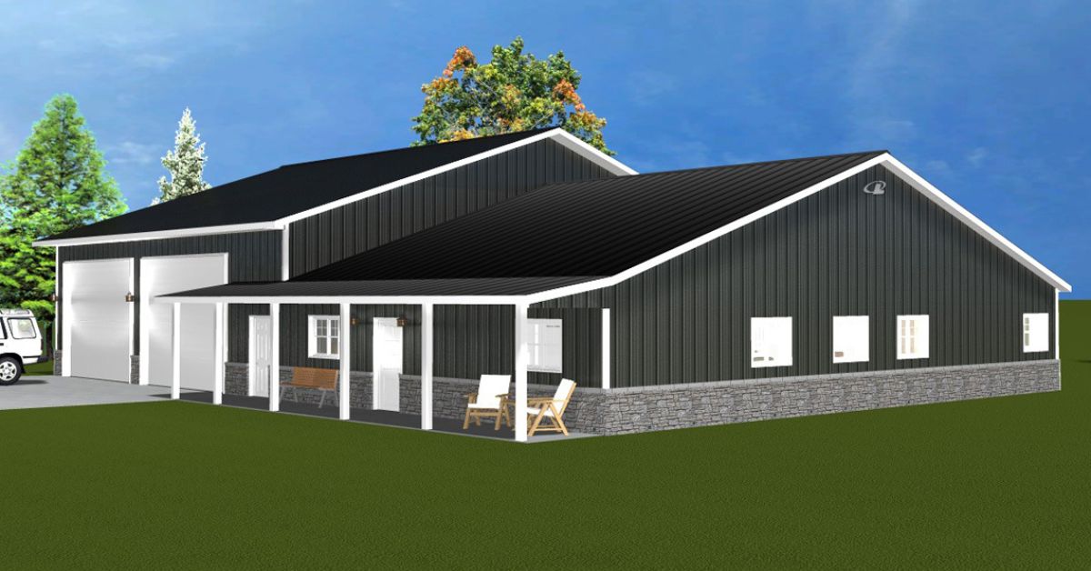 LesterBuildingSystemsLLC-422856-Style-and-Function-imageB1.jpg How To Balance Style and Function in a Barn Home